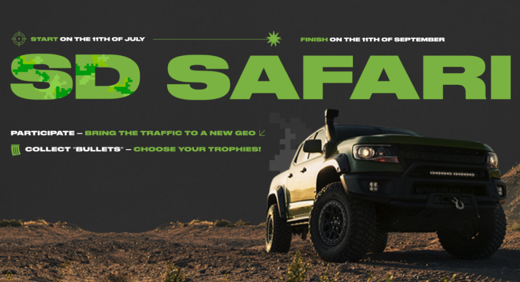 SD Safari hunting for traffic