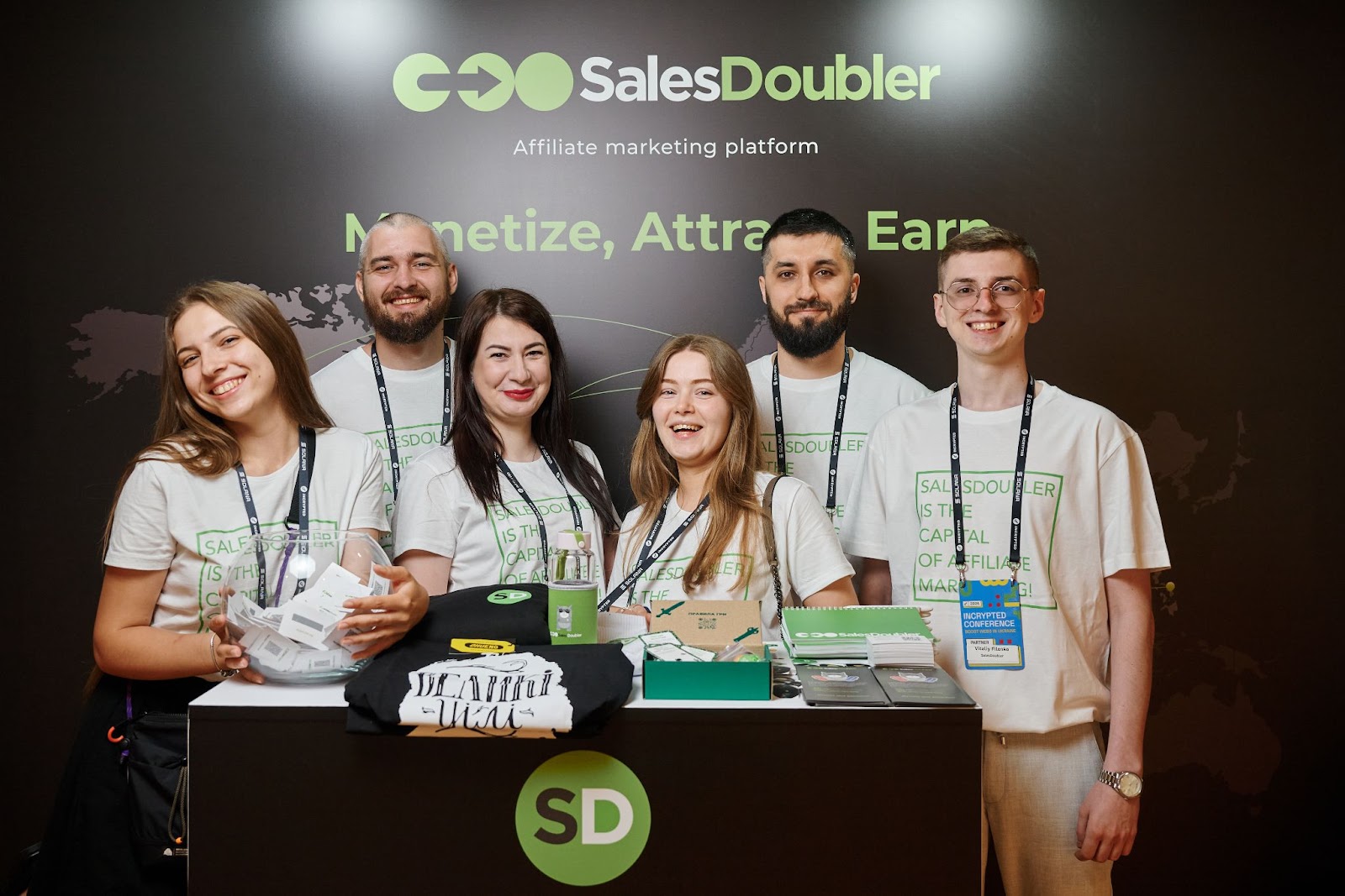 Команда SD на Incrypted крипто конференція 2024