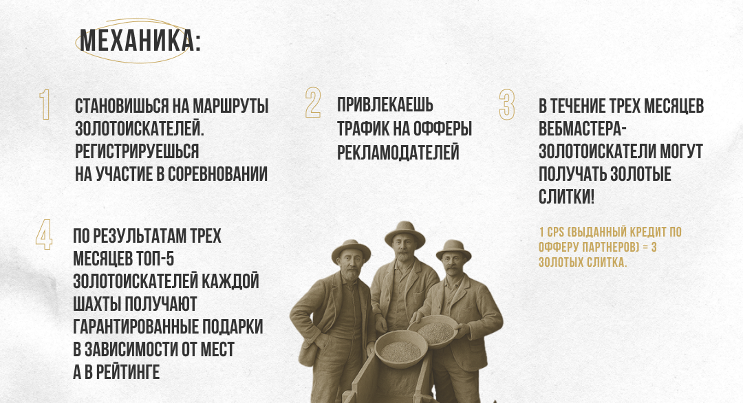 Механика Акции Золотая лихорадка