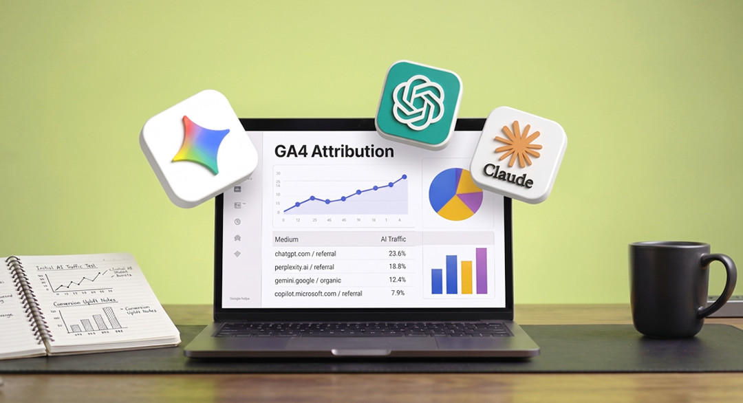 AI-трафік у GA4. Як відстежувати переходи з ChatGPT, Gemini та Claude 