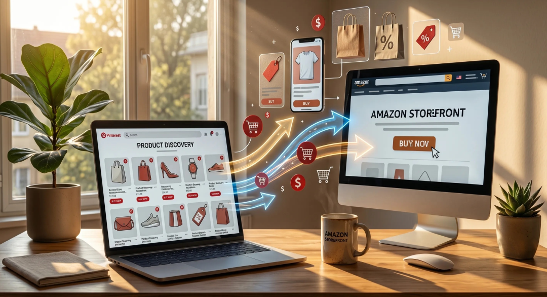 Pinterest for Affiliate Marketing. How Amazon Storefront Integration Is Changing Creator Commerce