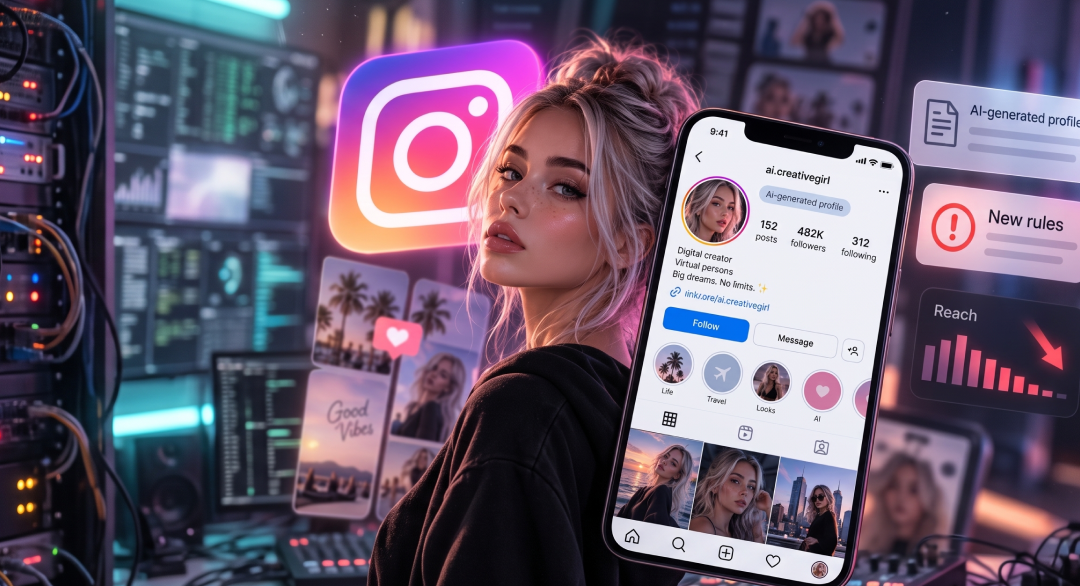 AI-профілі в Instagram. Нові правила та обмеження охоплення