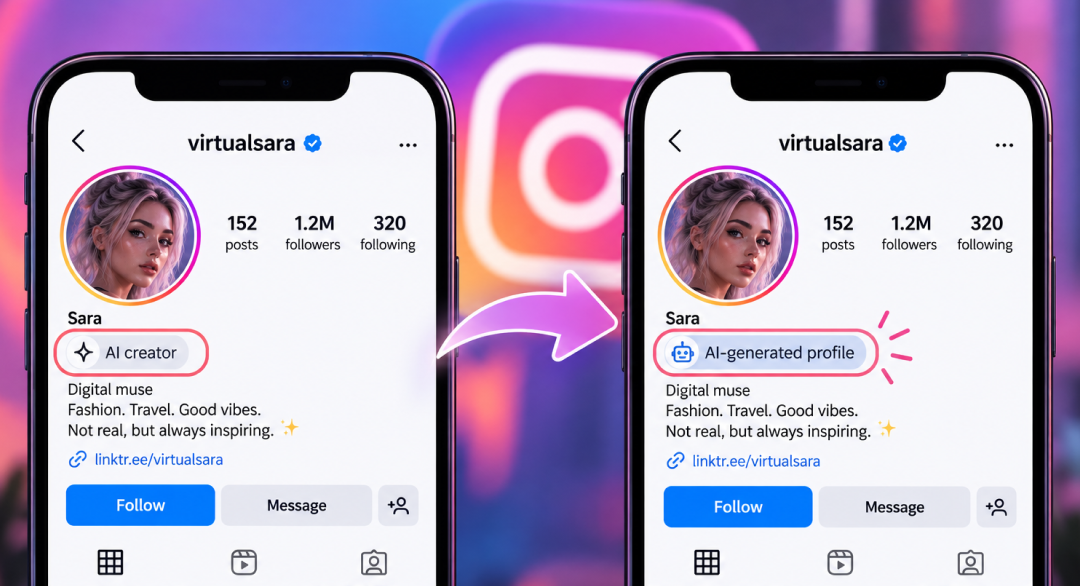 AI-профілі в Instagram. Нові правила та обмеження охоплення